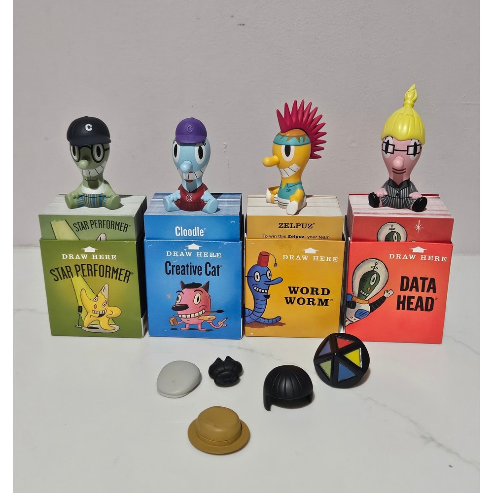Cranium WOW Board Game Vintage 2007 – Figurines, cards